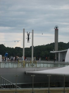 Swinging Boy Sculpture Swinging Boy Sculpture at Vivo City