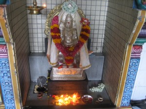 inside temple