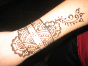 henna tattoo